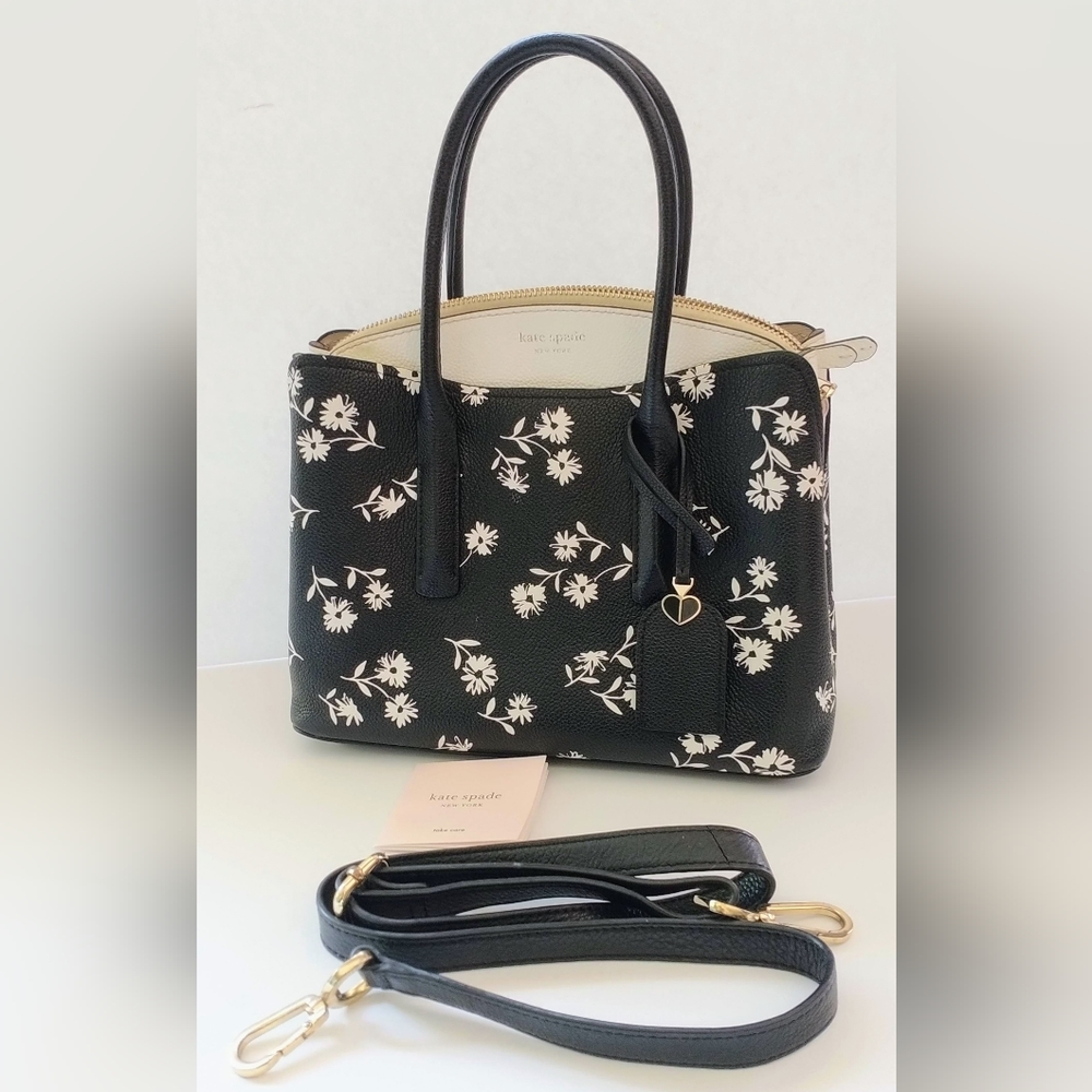 kate spade Margaux Dandelion Medium size satchel.